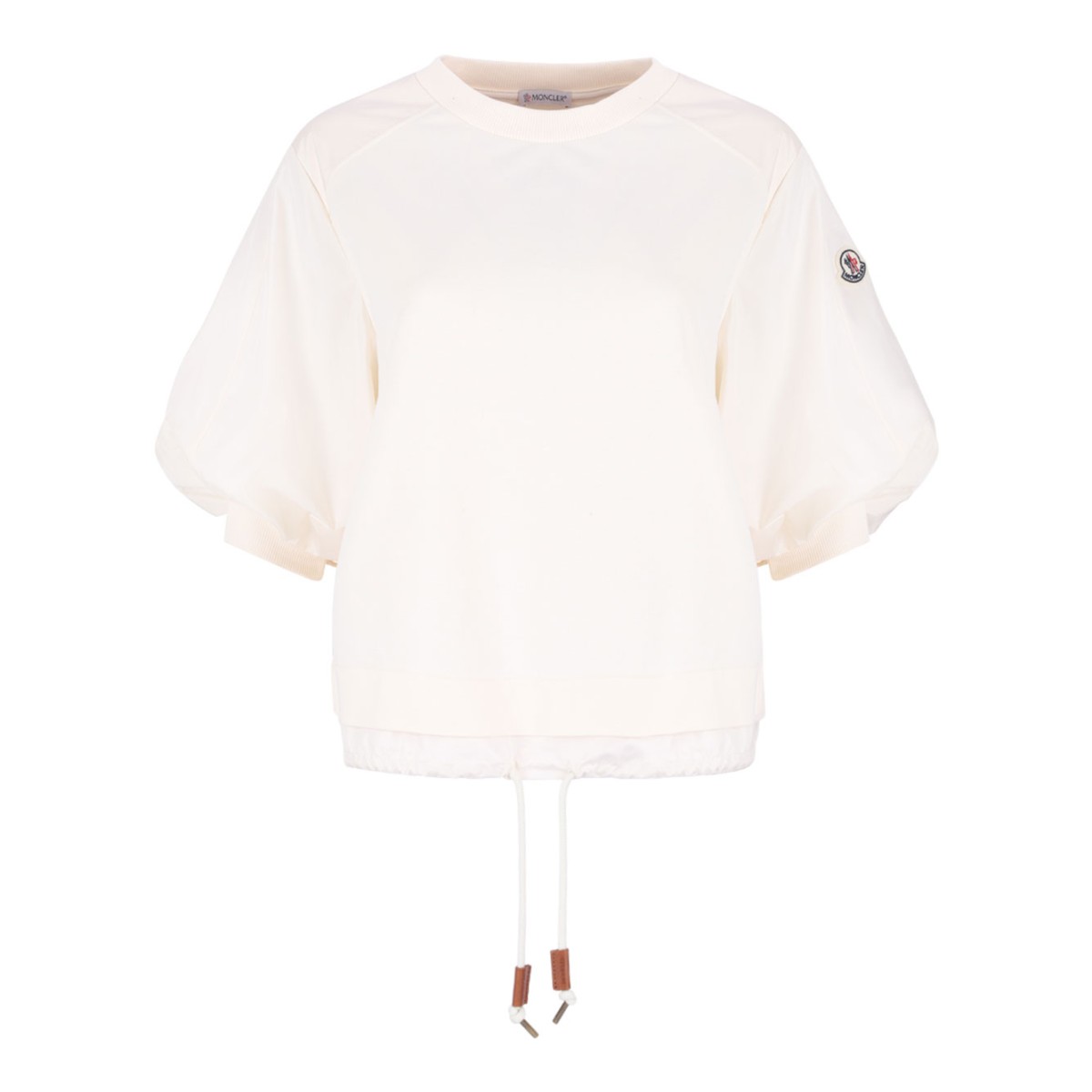 White Puff Sleeves T-Shirt