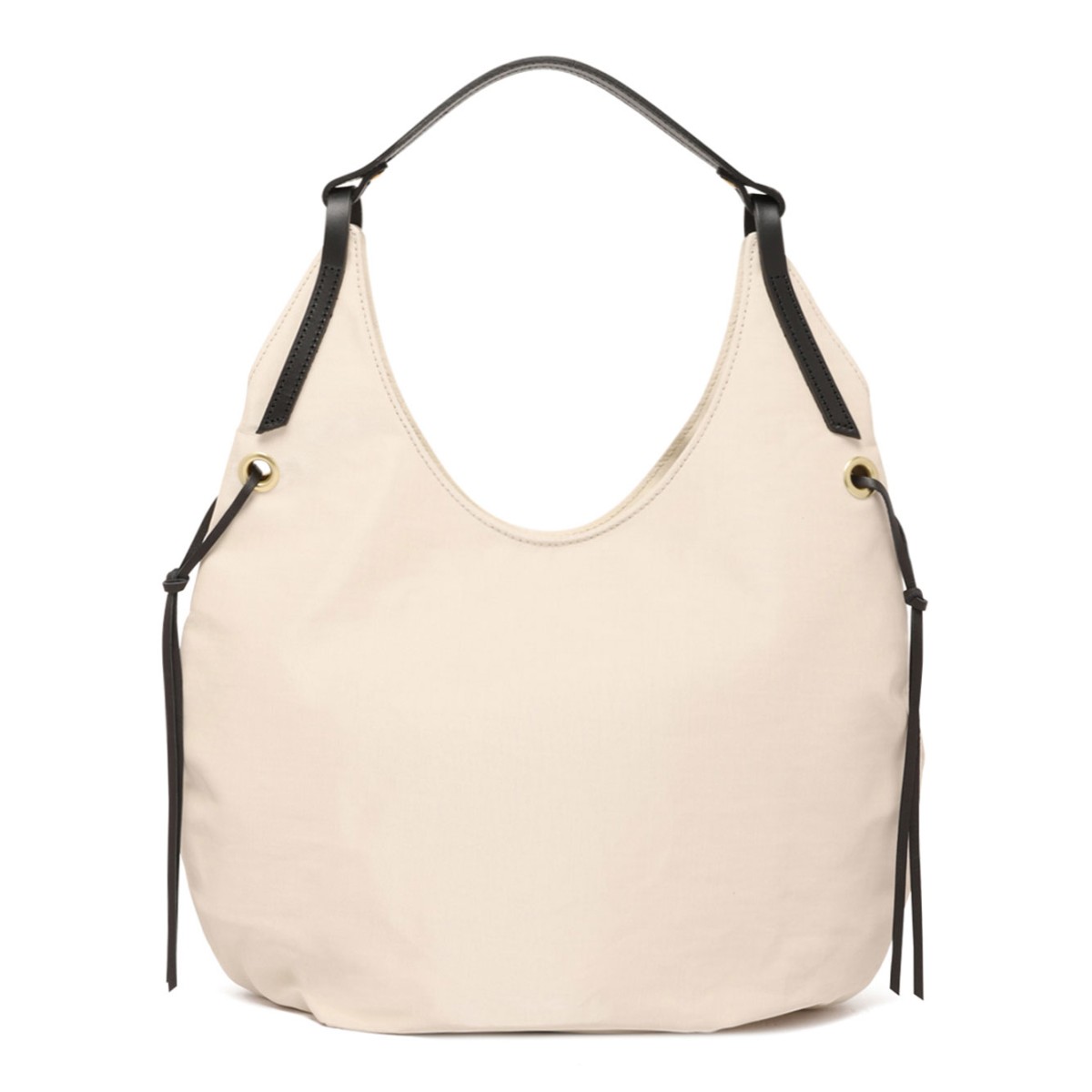 Cream Sand Linen Tote Bag