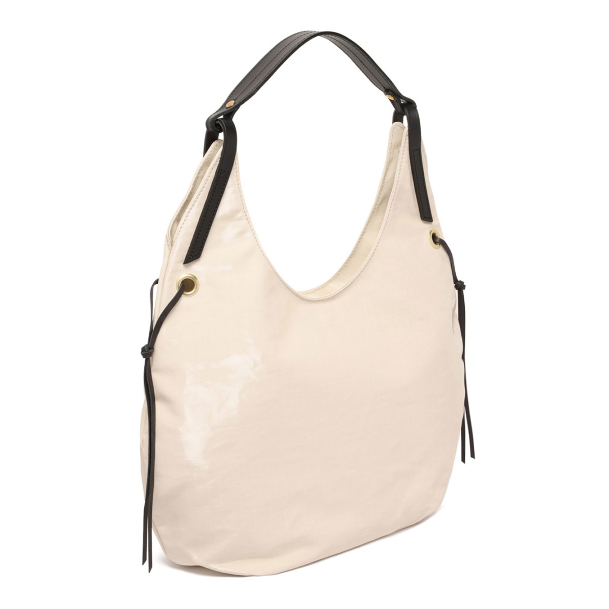 Cream Sand Linen Tote Bag