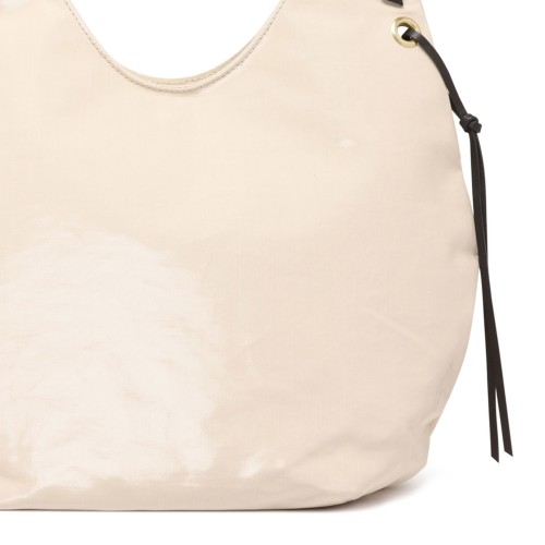 Cream Sand Linen Tote Bag