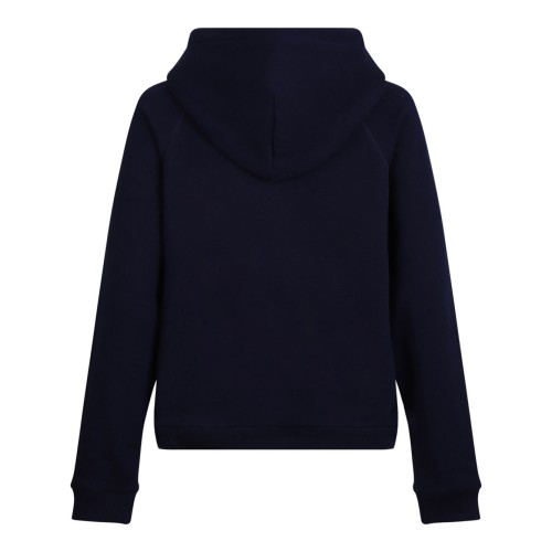 Navy Blue Polo Pony Drawstring Hoodie 2