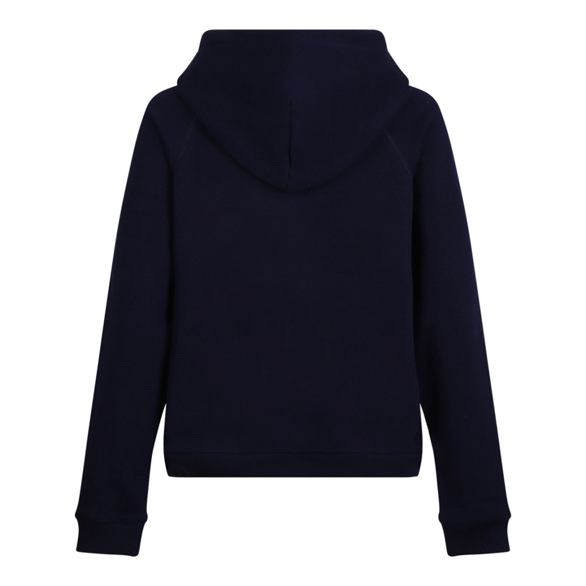 Navy Blue Polo Pony Drawstring Hoodie