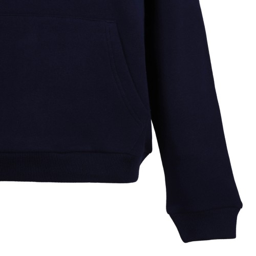 Navy Blue Polo Pony Drawstring Hoodie