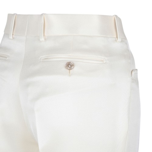 Off White Flared Pants