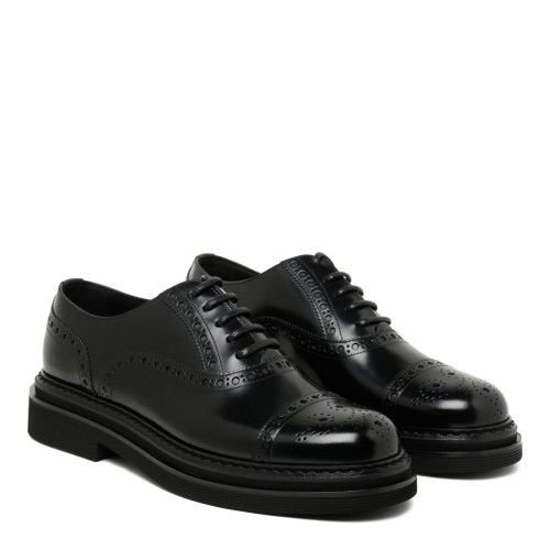 Black Francesina Derby Shoes 2