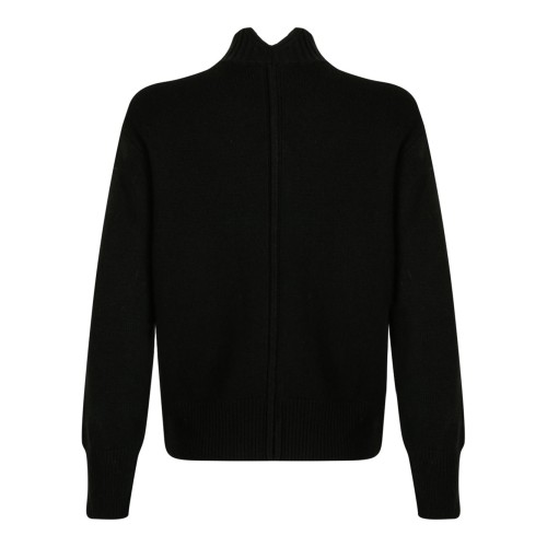 Black High Neck Sweater 2