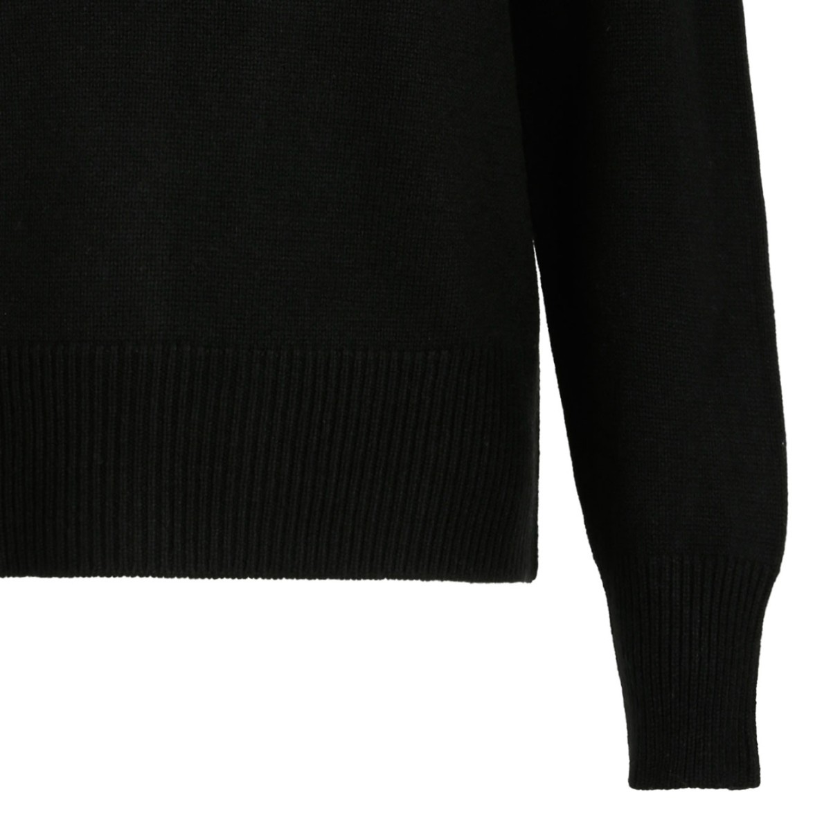 Black High Neck Sweater