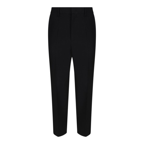 Black Wool Trousers