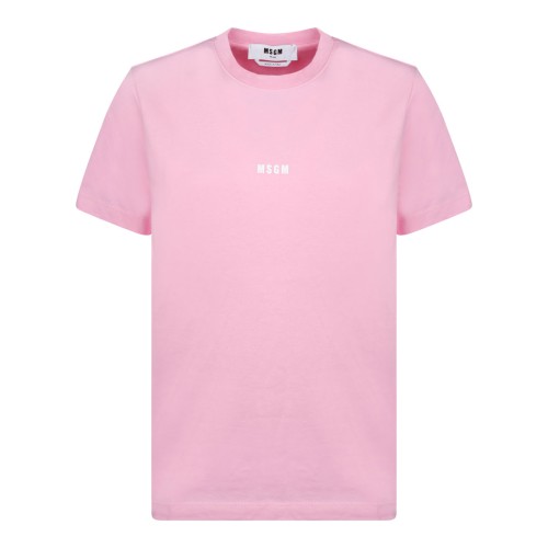 Pink Micro Logo T-Shirt