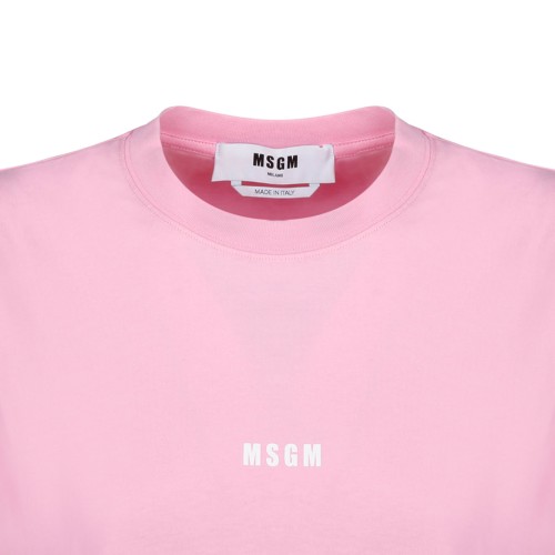 Pink Micro Logo T-Shirt