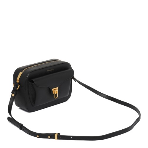 Black Beat Soft Crossbody Bag