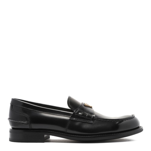 Black Leather Loafers