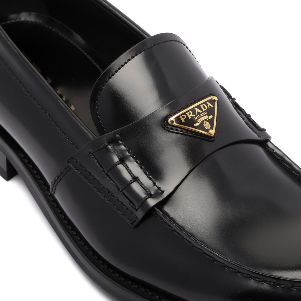 Black Leather Loafers