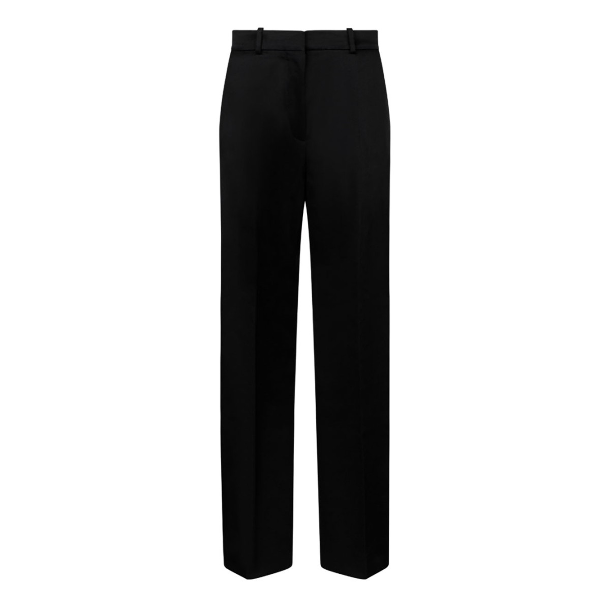 Black Satin Finish Trousers