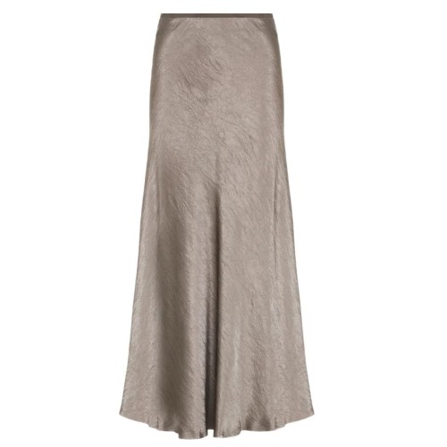 Taupe Midi Skirt