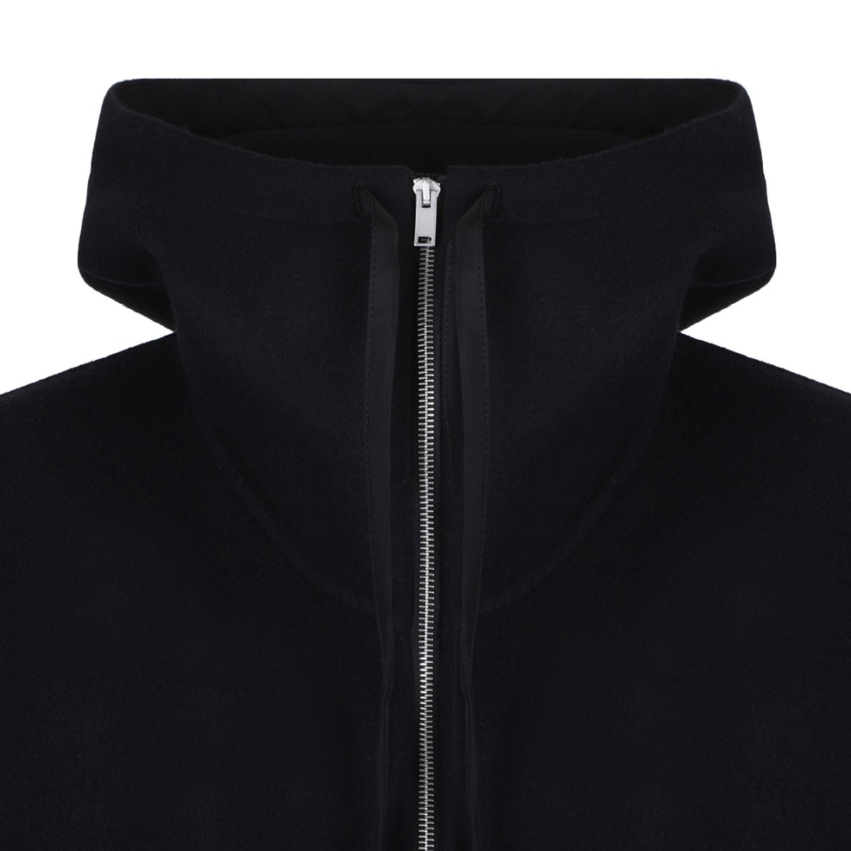 Black Hooded Jacket