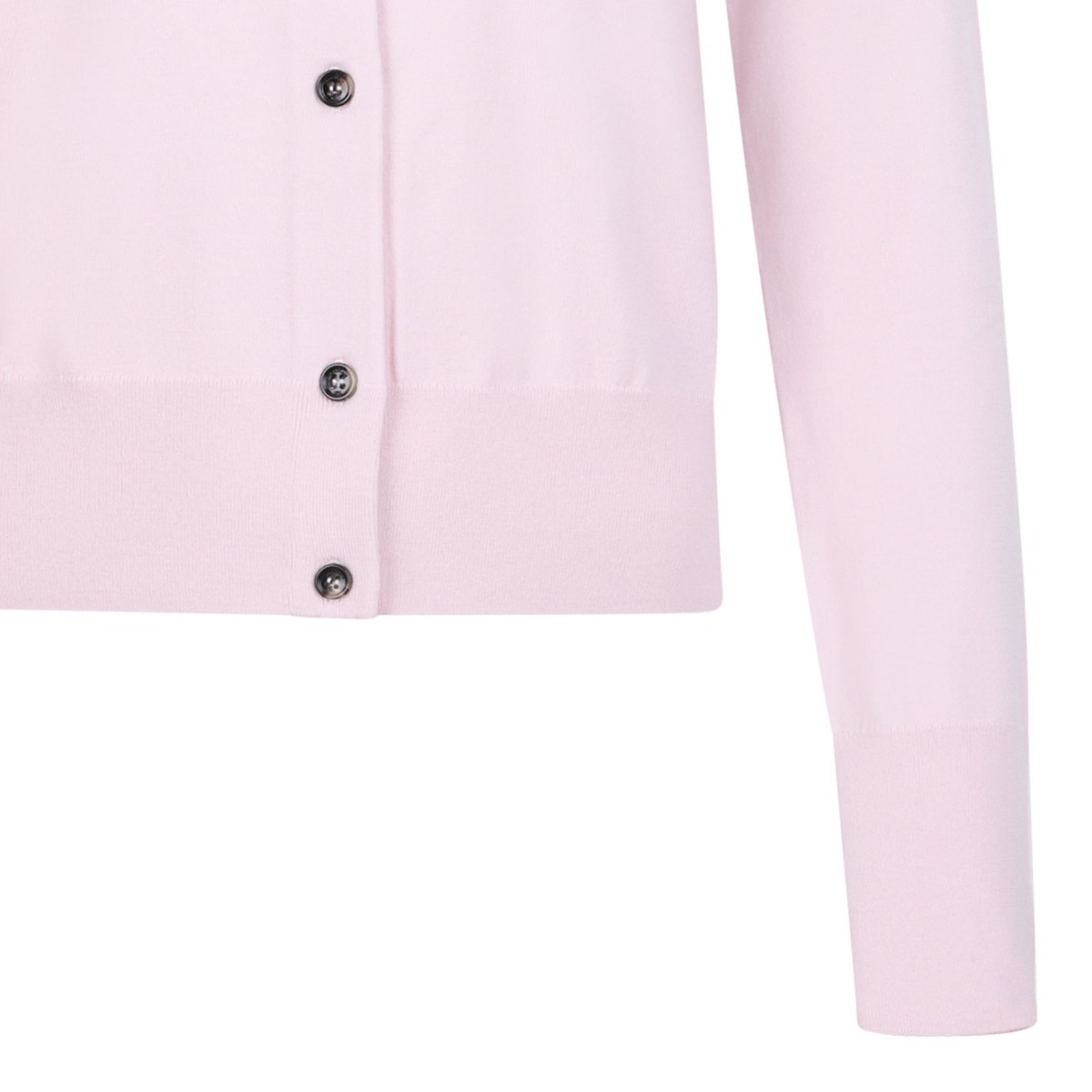 Pink Wool Cardigan