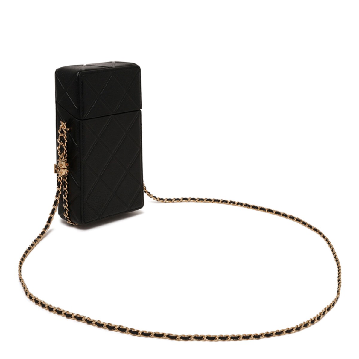 Black Fleming Phone Crossbody