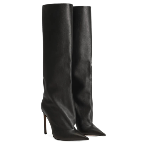 Black Devotion 105mm Knee High Boots 2