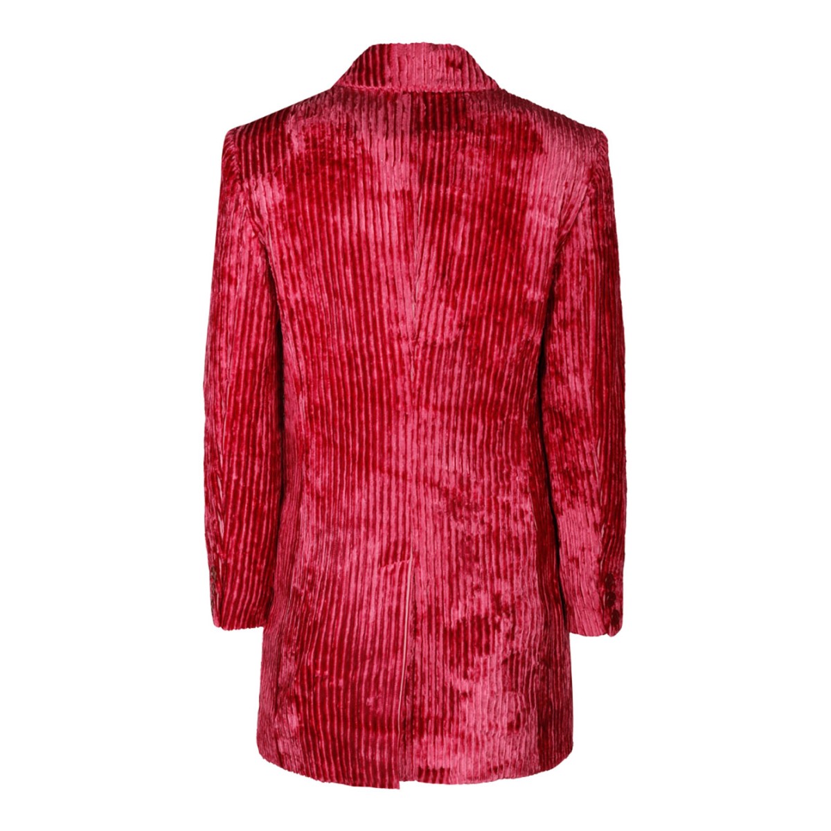 Raspberry Velvet Effect Jacket