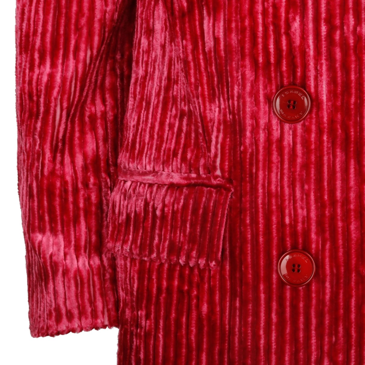 Raspberry Velvet Effect Jacket