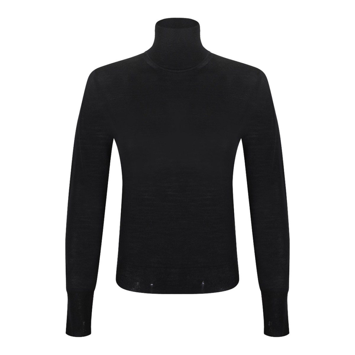 Black High Neck Sweater