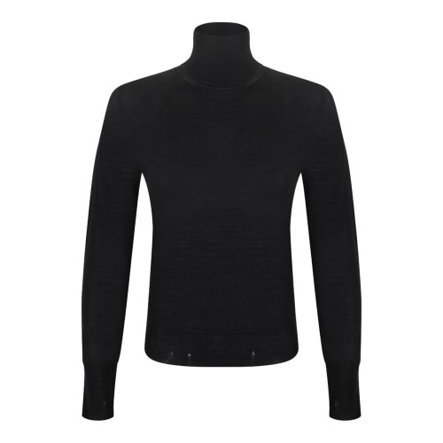 Black High Neck Sweater