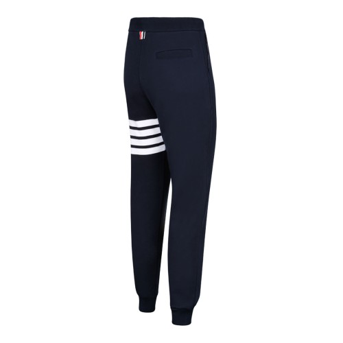 Navy 4 Bar Sweatpants