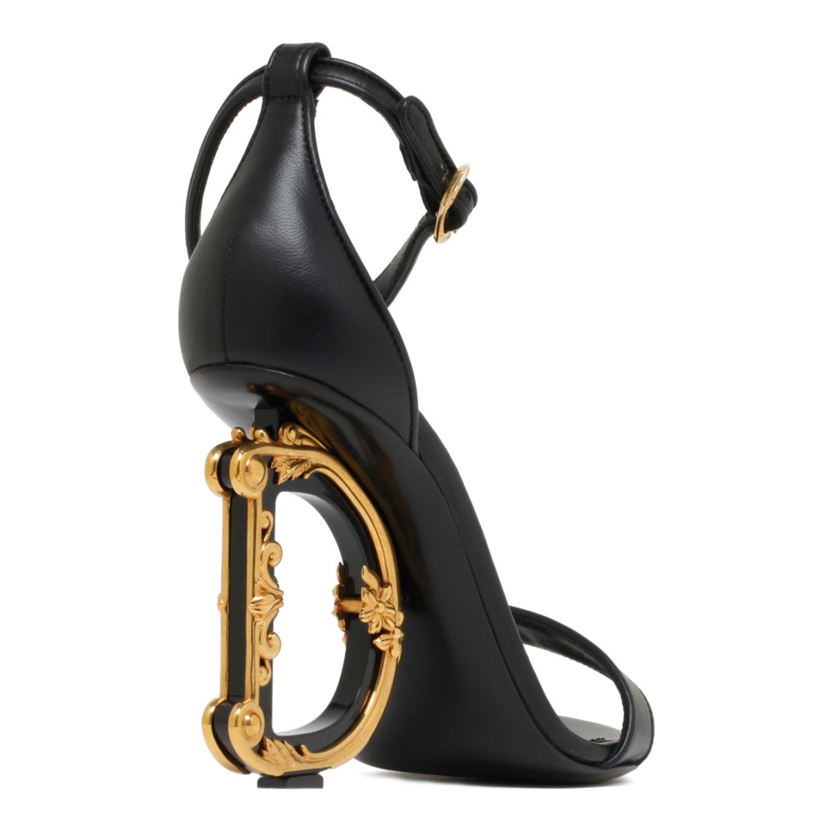 Black Leather Sandals