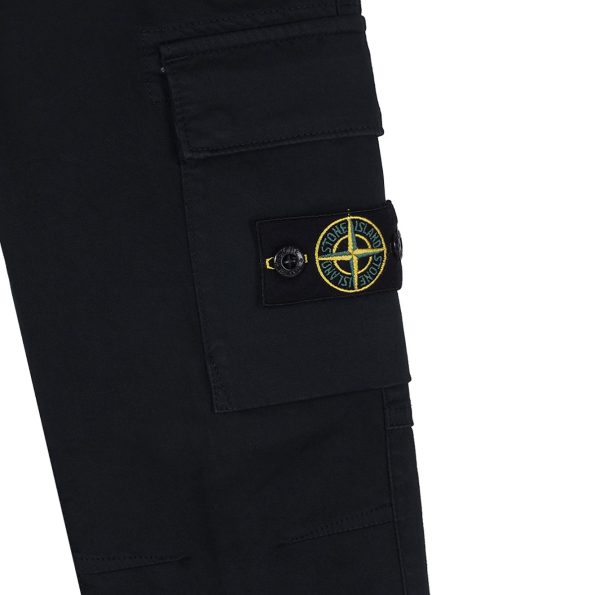 Black Logo Badge Trousers