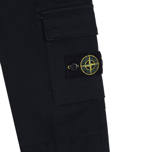 Black Logo Badge Trousers