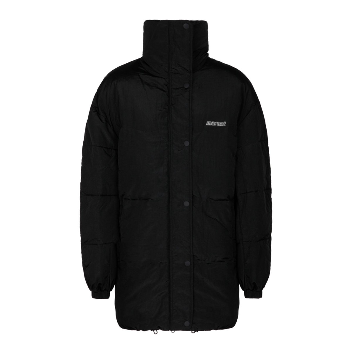 Black Padded Puffer Jacket