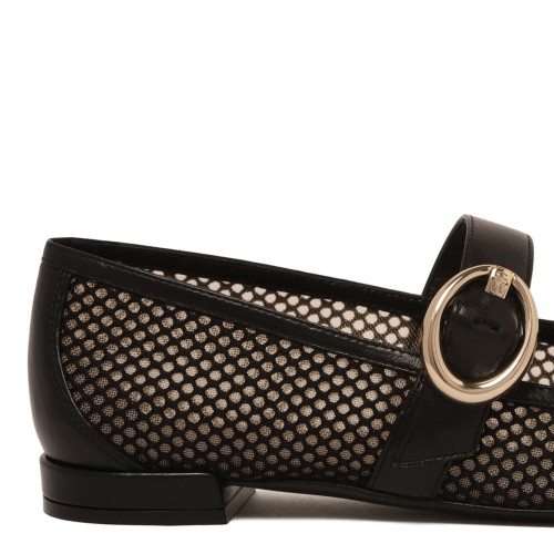 Black Arabella Mary Jane Shoes