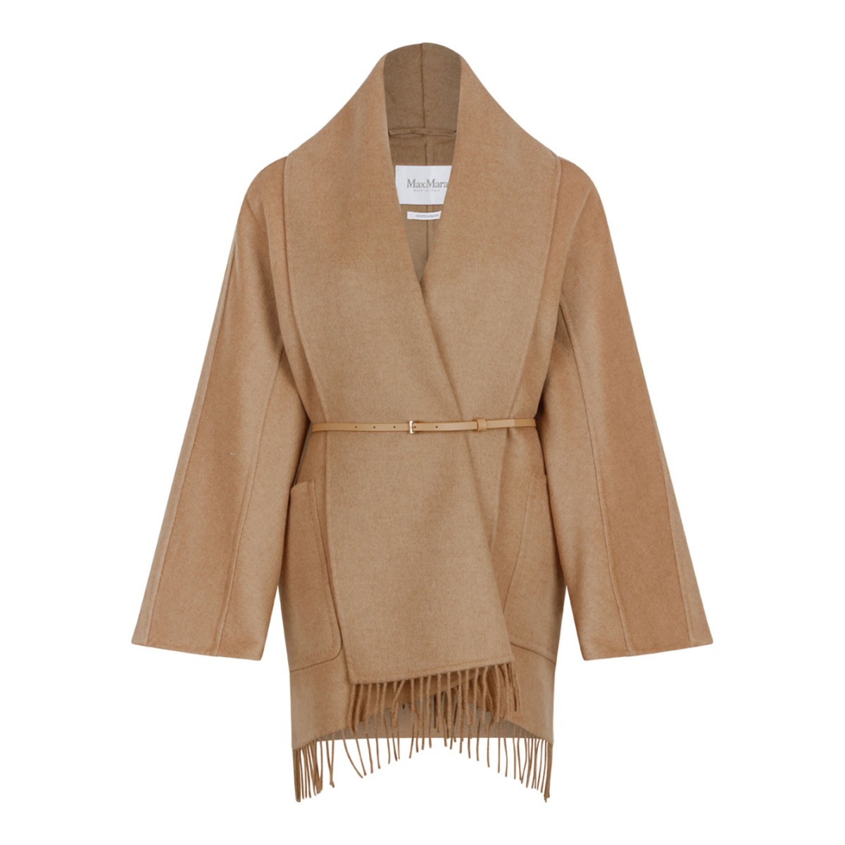 Camel Cardigan Coat