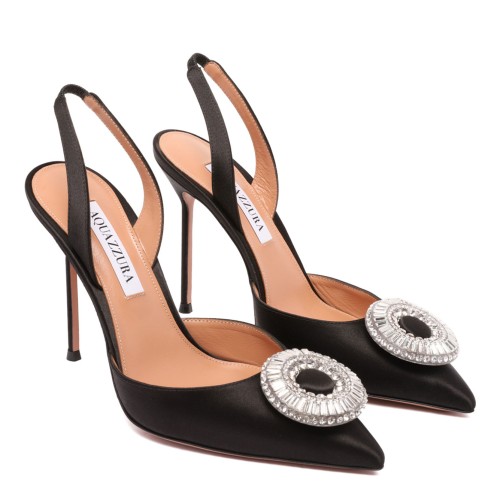 Black Crystal Hoop Sling 105