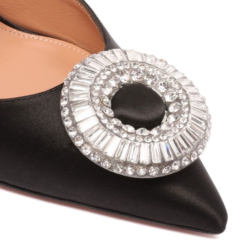 Black Crystal Hoop Sling 105