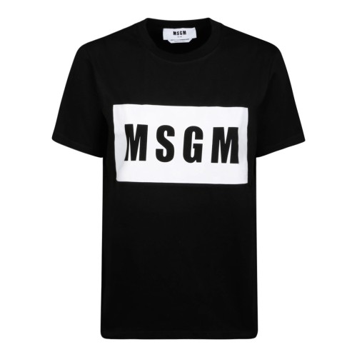 Black Logo Print T-Shirt