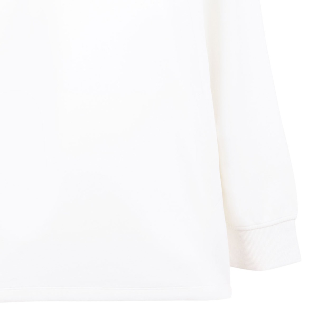 White Oversized Sweatshirt