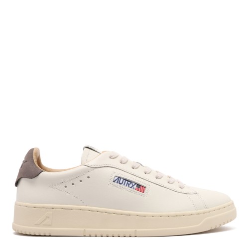 Dallas Cream and Brown Sneakers