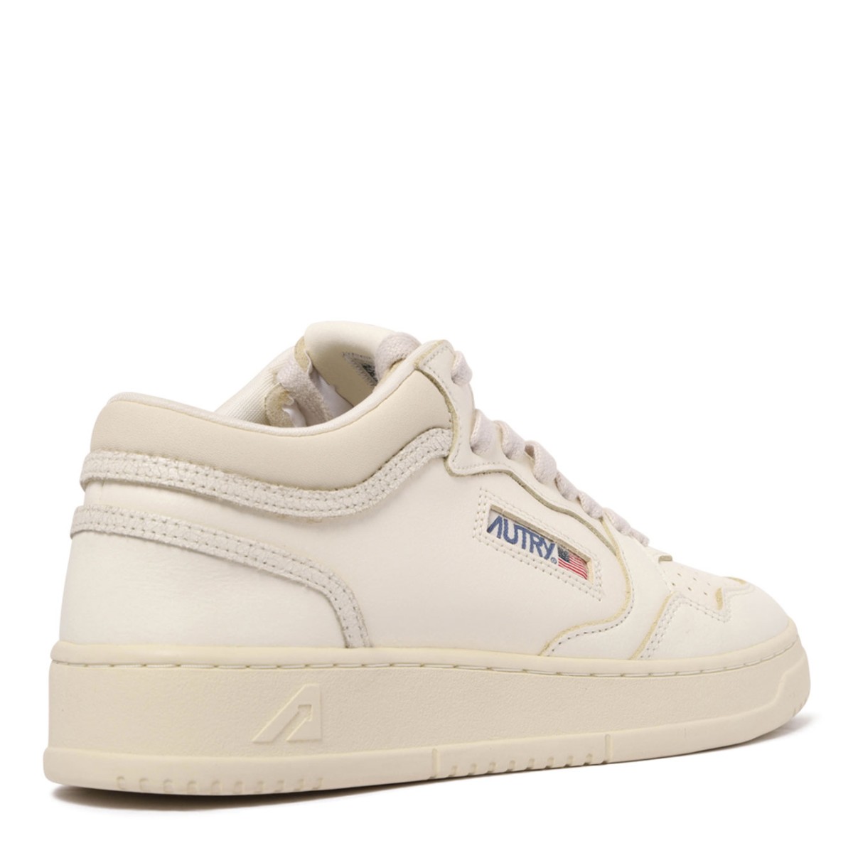 White Medalist Low Sneakers