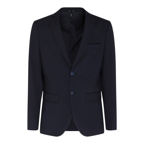 Navy Blue Slim Fit Blazer