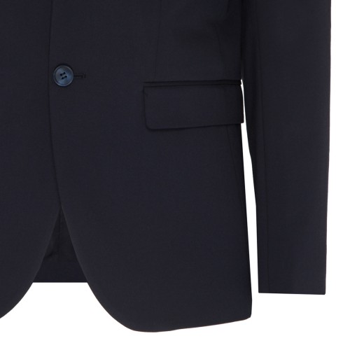 Navy Blue Slim Fit Blazer