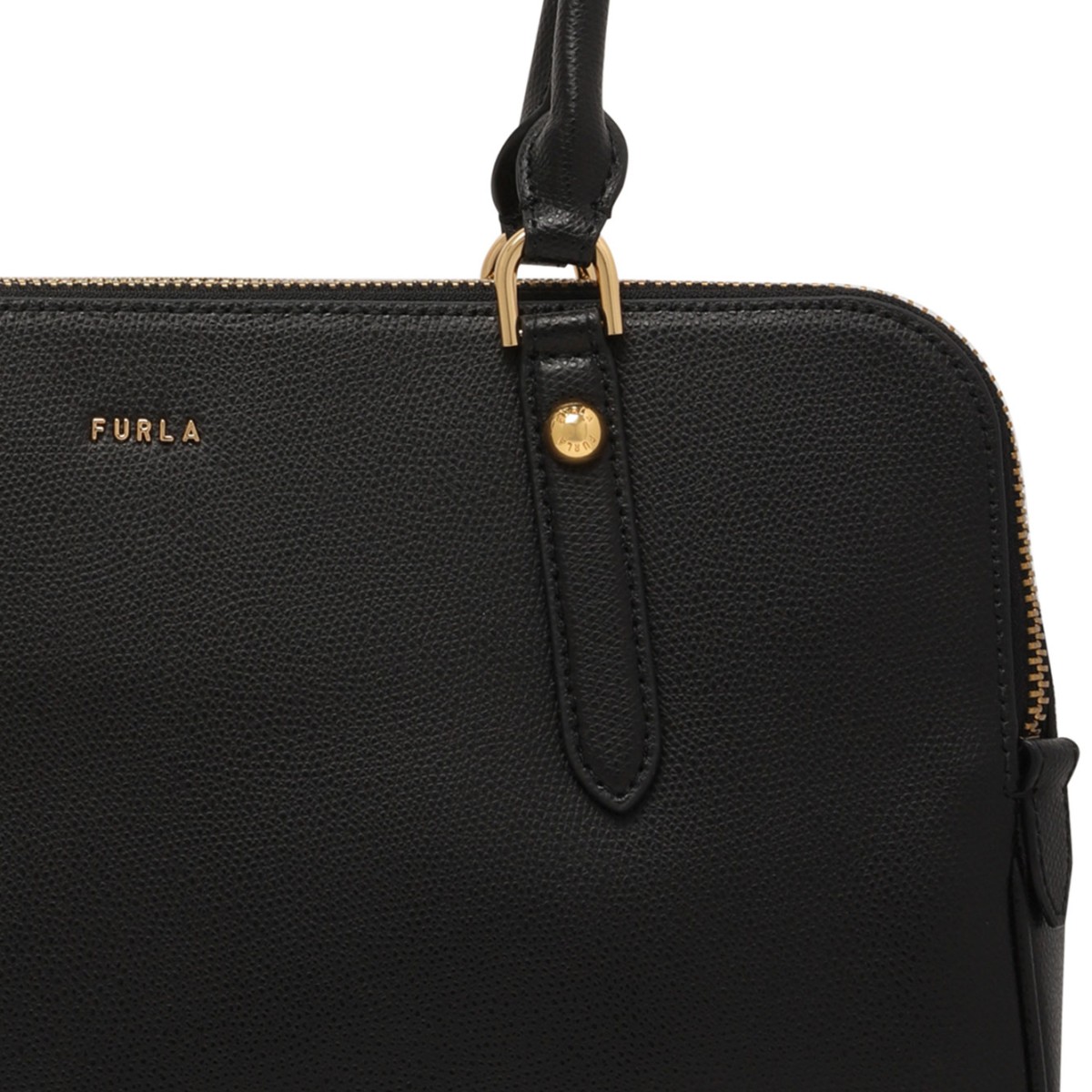 Black Giulia Boston M Bag