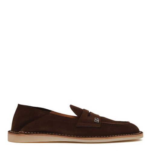 Ebony Reversed Calfskin Slippers