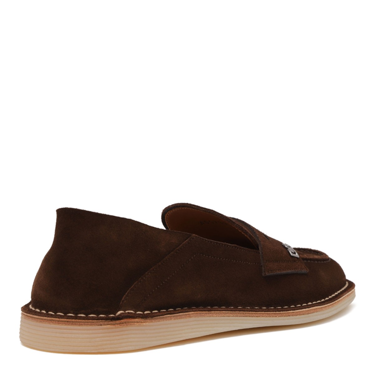 Ebony Reversed Calfskin Slippers