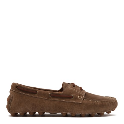 Boat Gommino Bubble Loafers In Suede