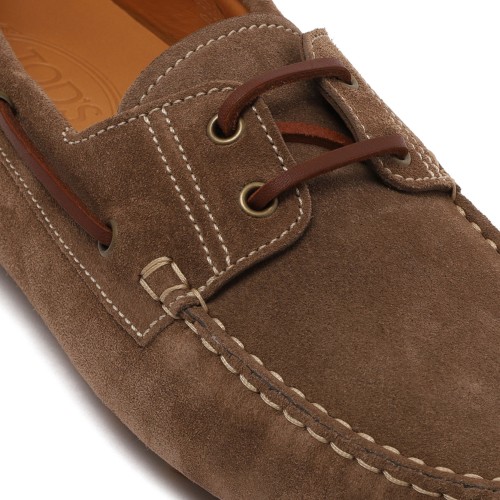 Boat Gommino Bubble Loafers In Suede