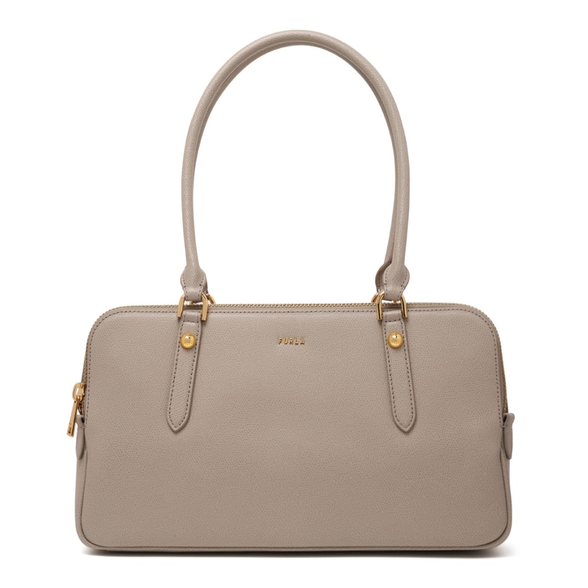 Linen Giulia Boston M Bag