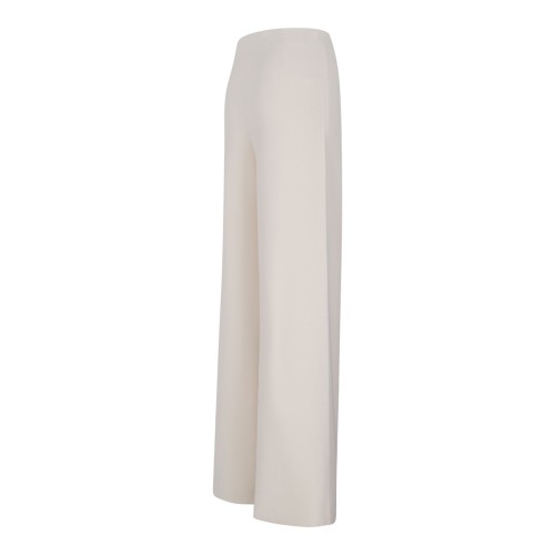 Ivory White Knitted Trousers