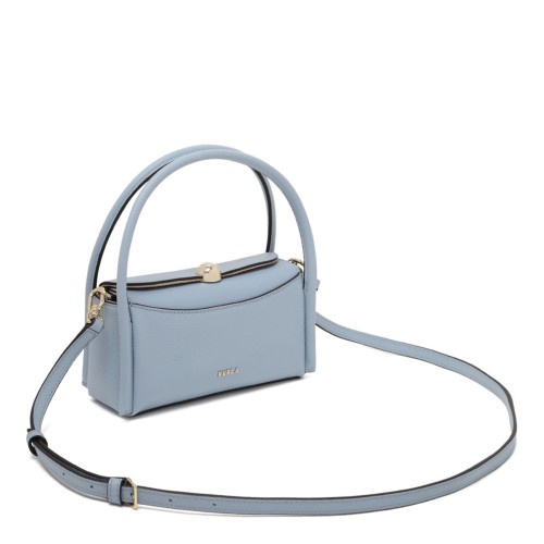 Dusty Blue Nicole Boston Bag